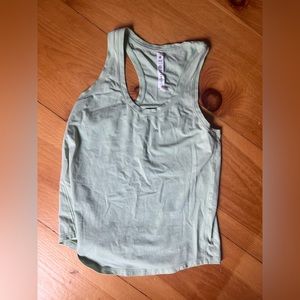 Lululemon green love tank